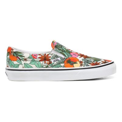Vans Multi Tropic Classic Slip-On - Kadın Slip-On Ayakkabı (Mavi)